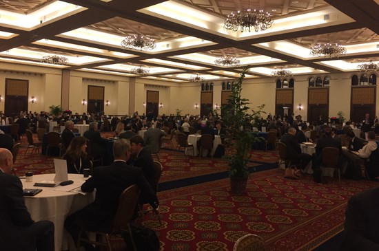 Ballroom at the KBW Winter Financial Services Symposium