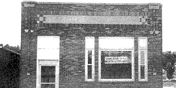Historical photo of the original Great Western Bank location
